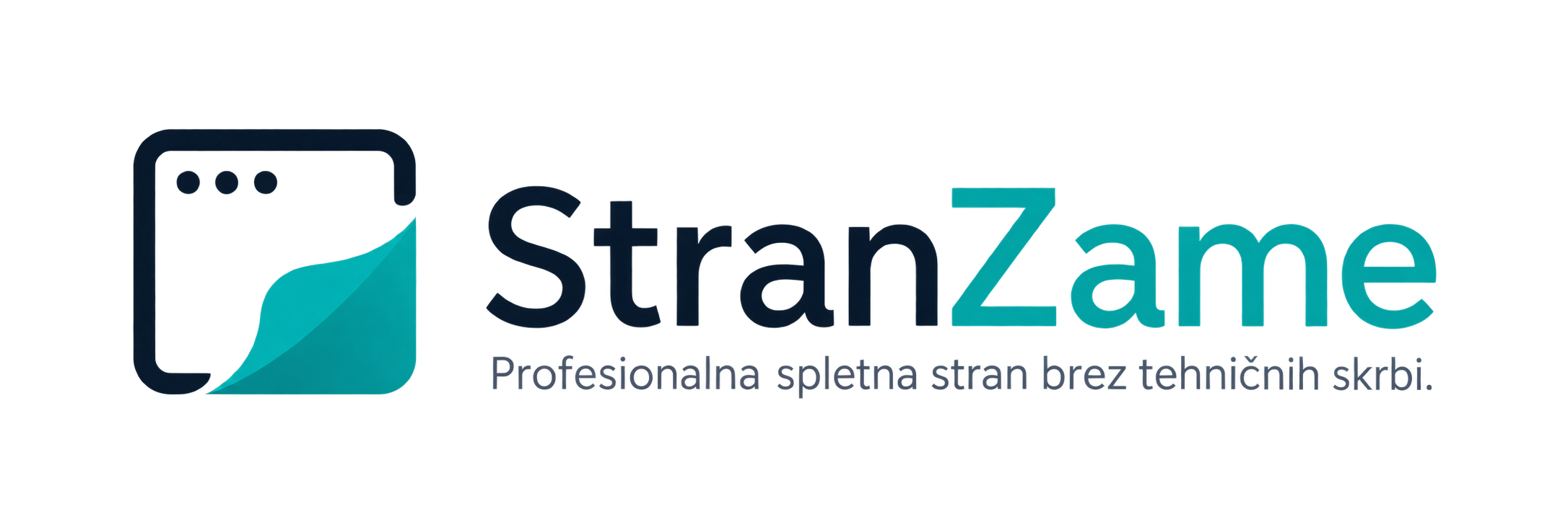 StranZame – Profesionalna spletna stran brez tehničnih skrbi.